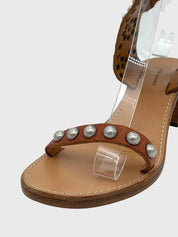 Isabel Marant Caroll Elvis Gladiator Sandale mit Absatz EU 36 Braun - Image 6