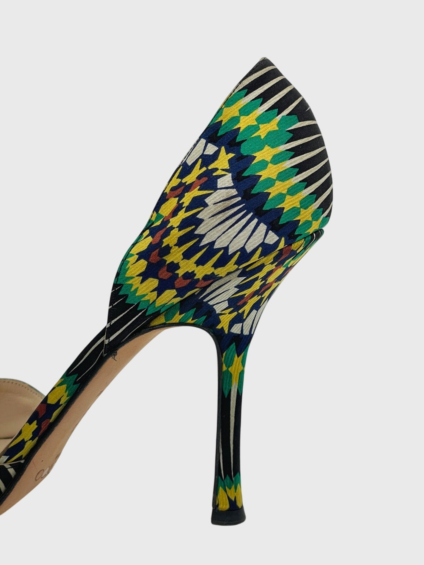 Jimmy Choo Malachite Printed Pump EU 39.5 Mehrfarbig - Image 6