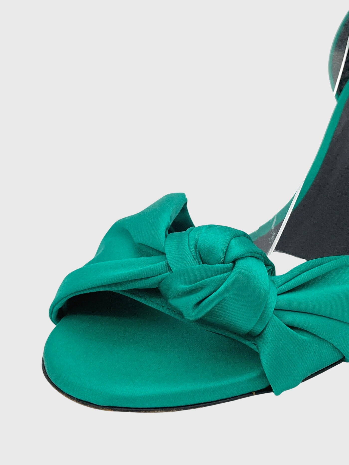 Isabel Marant Abenya Knot-Detail Sandale mit Absatz EU 37 Grün - Image 6