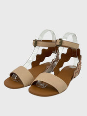 See by Chloe Kaddy Flache Sandale EU 35 Beige