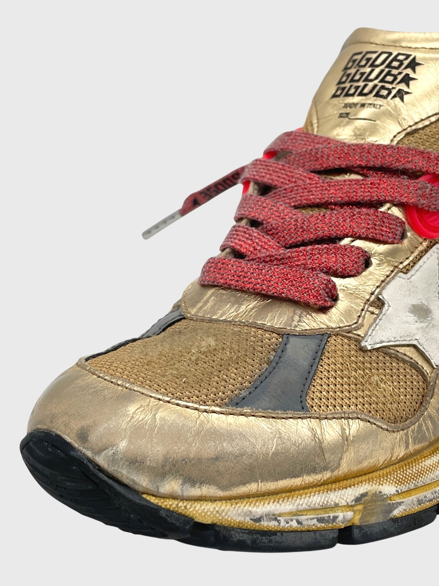 Golden Goose Dad-Star Low Top Sneaker EU 39 Metallic