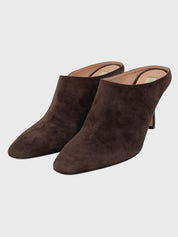 Bally Suede Mule Pump EU 39.5 Braun - Image 3