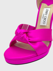 Jimmy Choo Rosie 120 Sandale mit Absatz EU 39 Pink - Image 6