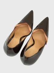 Louis Vuitton Leather Pump EU 35 Braun - Image 4