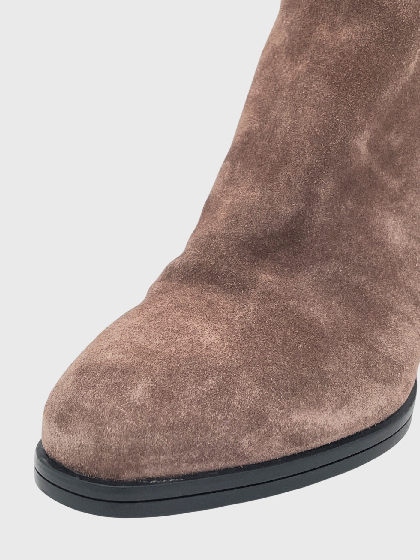 Tod's Suede Gold Buckle  Ankle Boot EU 38.5 Braun - Image 6