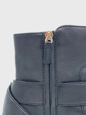 Gucci Horsebit Platform Ankle Boot EU 39.5 Schwarz - Image 6