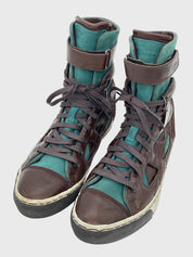 Puma x Alexander McQueen Vulcan High Cut-Out High Top Sneaker EU 37 Mehrfarbig