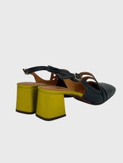 Chie Mihara Leder Slingback EU 40.5 Schwarz