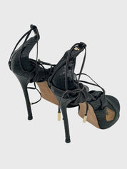 Dsquared2 Shoes Riri Riemchensandale EU 39 Schwarz