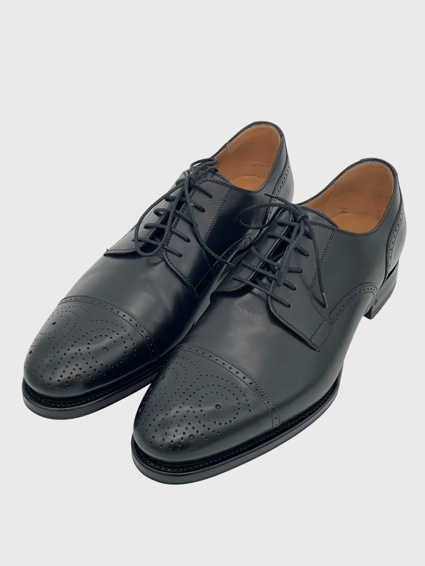 Gucci Brogue Derby EU 43 Schwarz