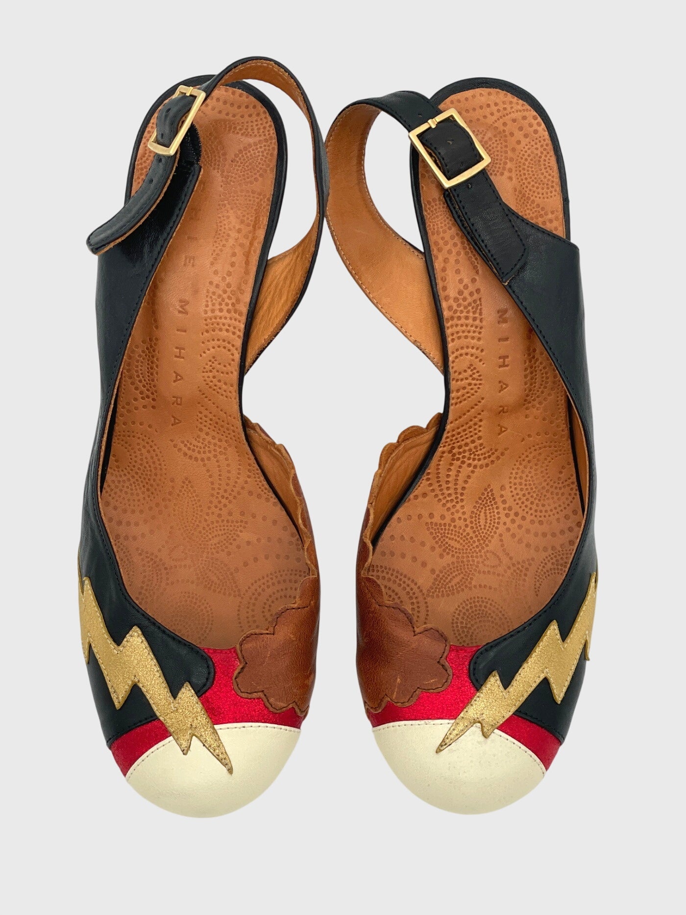 Chie Mihara Leder Slingback EU 39 Mehrfarbig