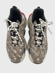 Gucci x Balenciaga "The Hacker Project" Triple S Low Top Sneaker EU 43 Mehrfarbig