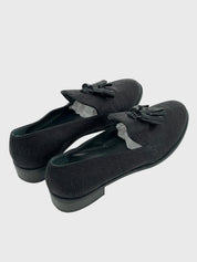 Stuart Weitzman Lindi Tassel Loafer EU 42 Schwarz