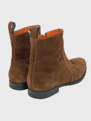 Santoni Suede Ankle Boot EU 41.5 Braun