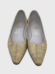 Salvatore Ferragamo Ninfea Ballerina EU 36.5 Grau