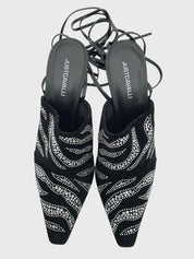 Just Cavalli Sandalo Donna Mule Pump EU 41 Schwarz