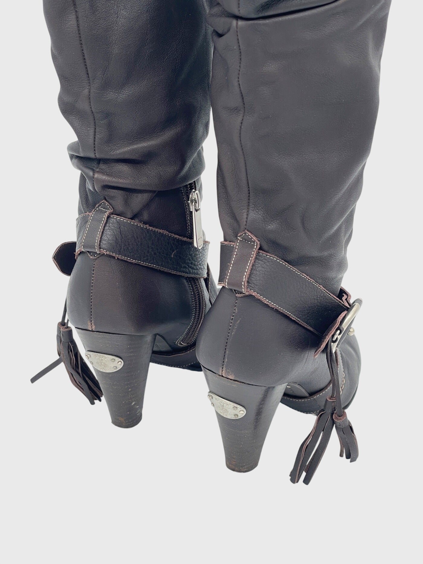 Bally Sila Stiefel EU 39 Braun