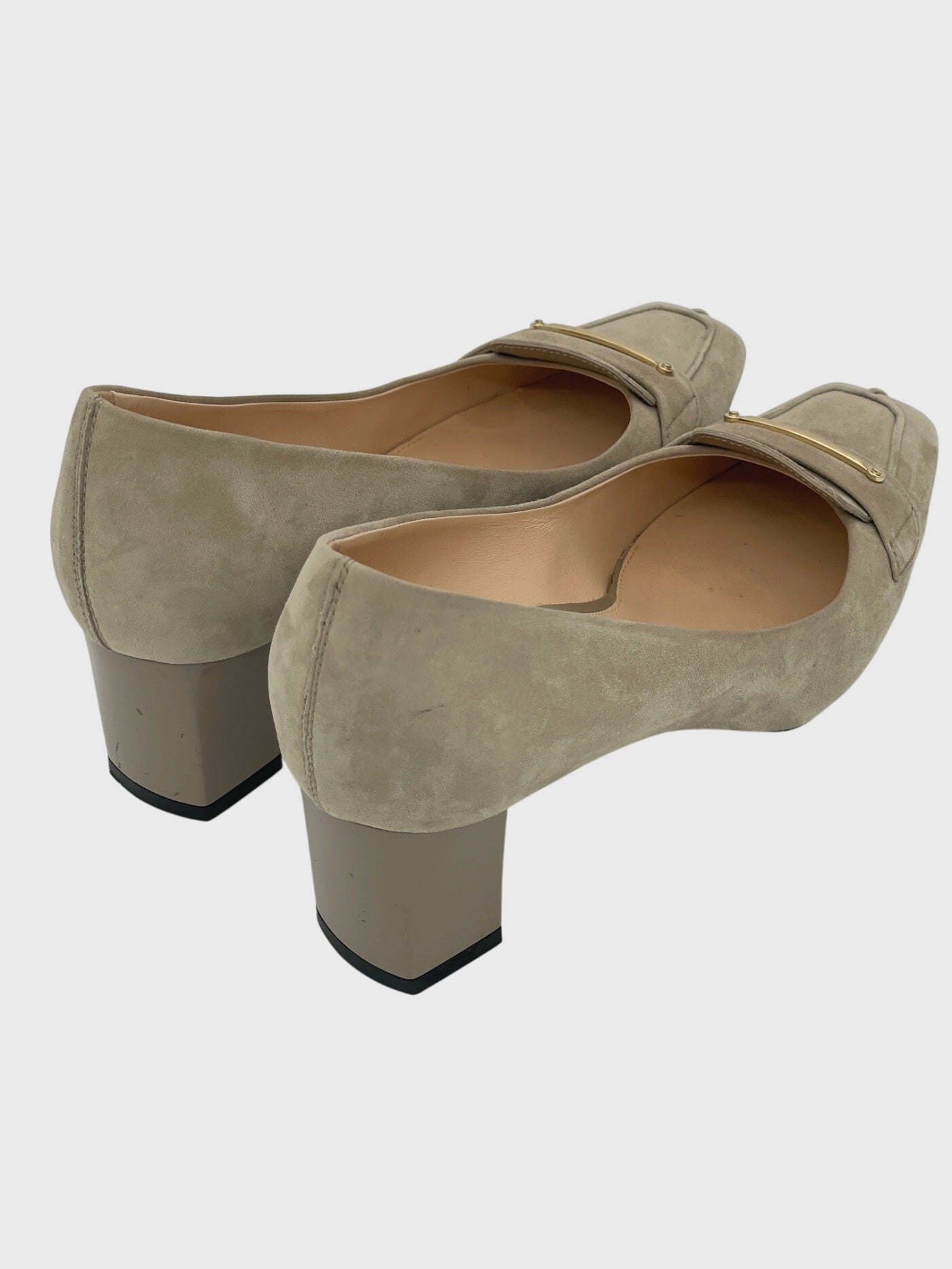 Tod's Gommino Loafer Pump EU 38 Beige