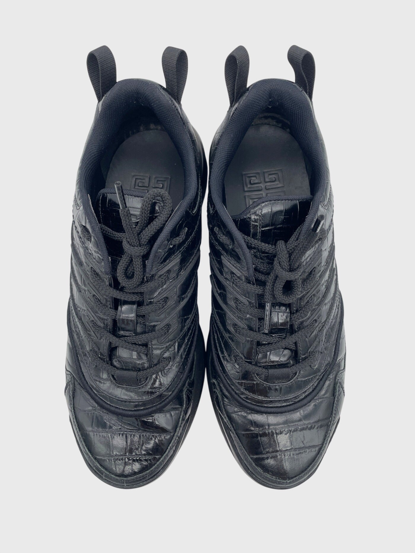 Givenchy  GIV 1 Croc-Effect Low Top Sneaker EU 40 Schwarz