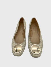 Hogan H-Button Ballerina EU 36.5 Beige