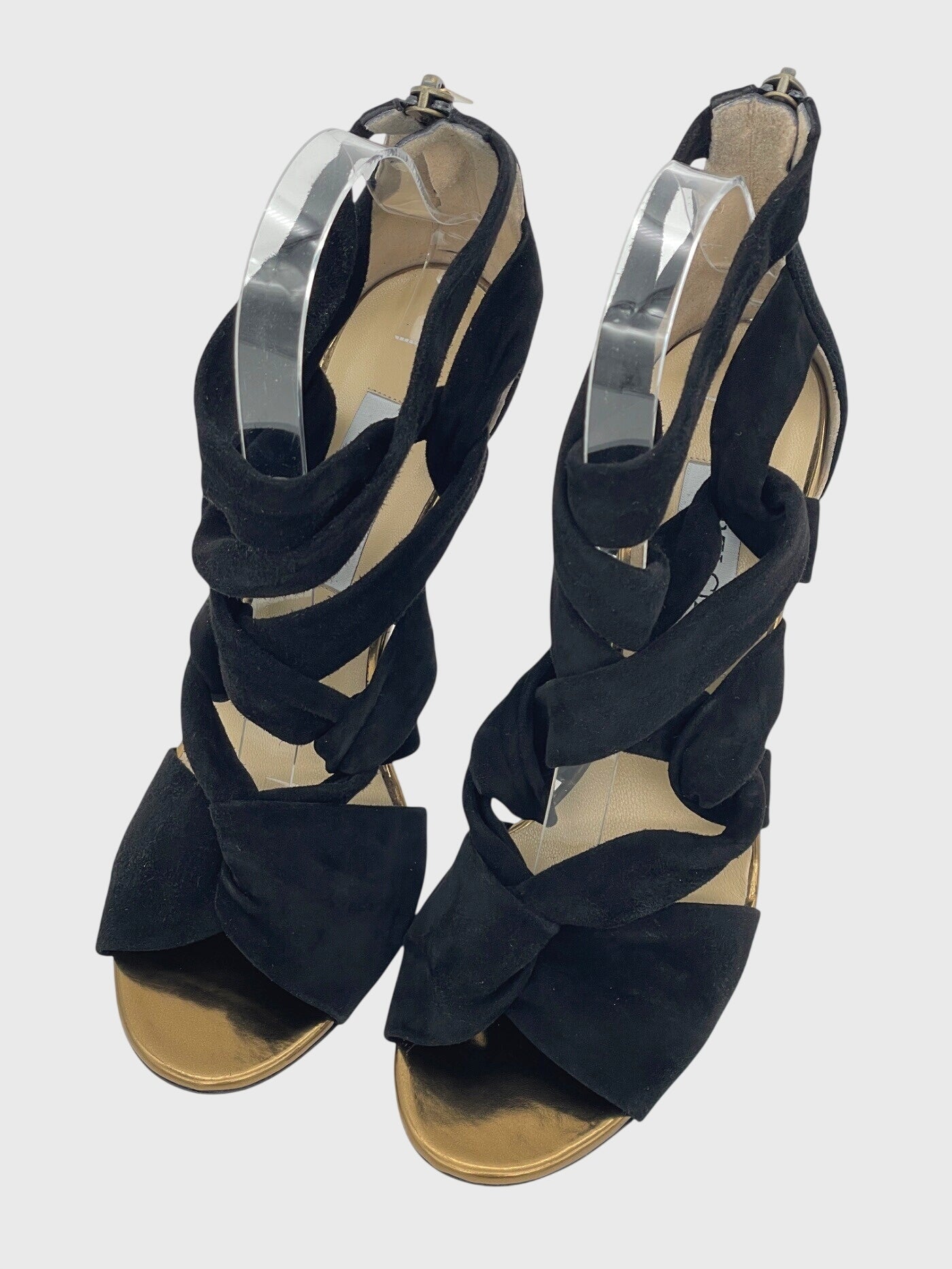 Jimmy Choo Suede Knot Pump EU 39 Schwarz - Image 3