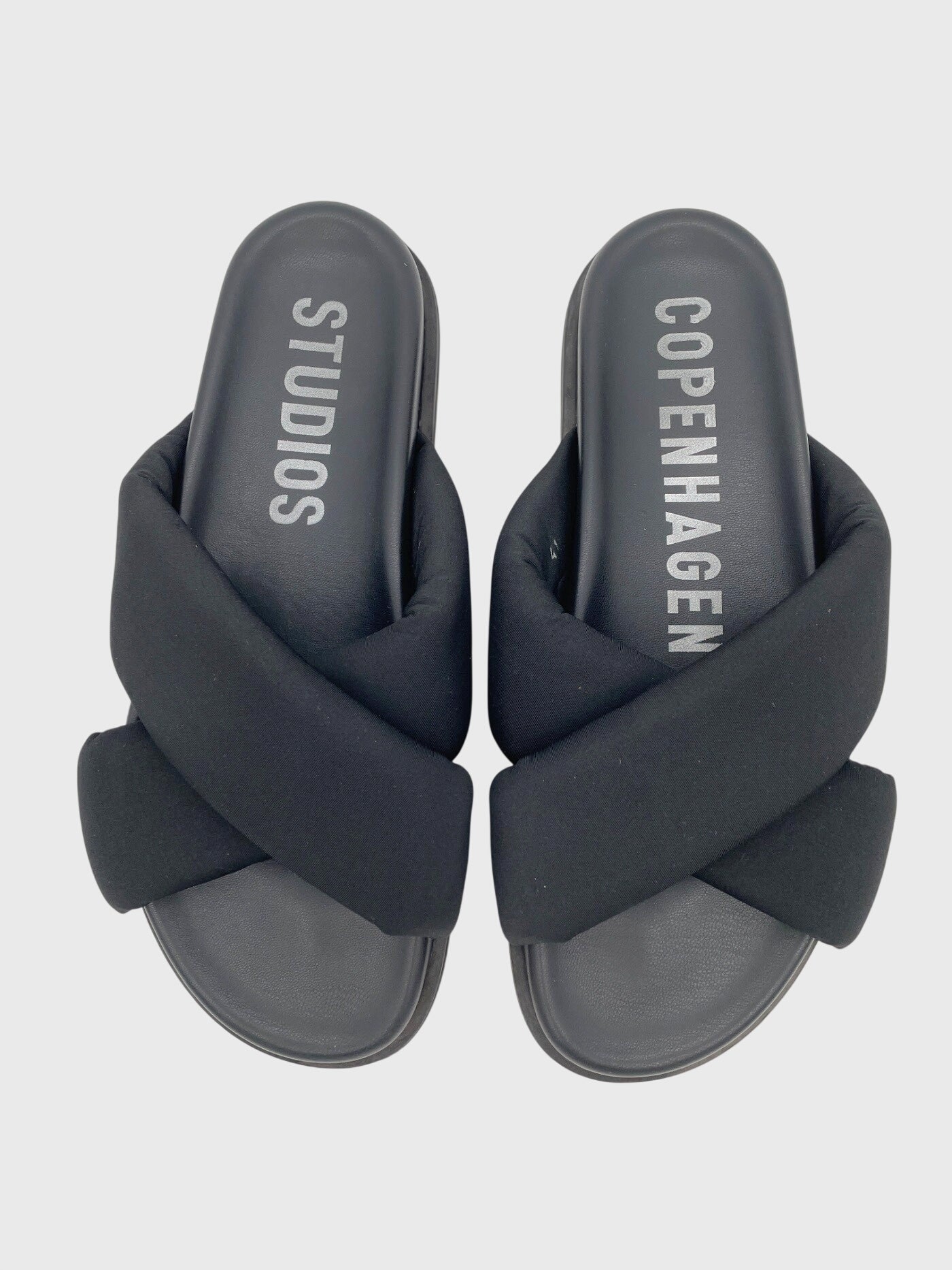 Copenhagen Studios CPH811 Neopren Flache Sandale EU 41 Schwarz