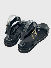 AGL Ankle Wrap Flache Sandale EU 41 Schwarz