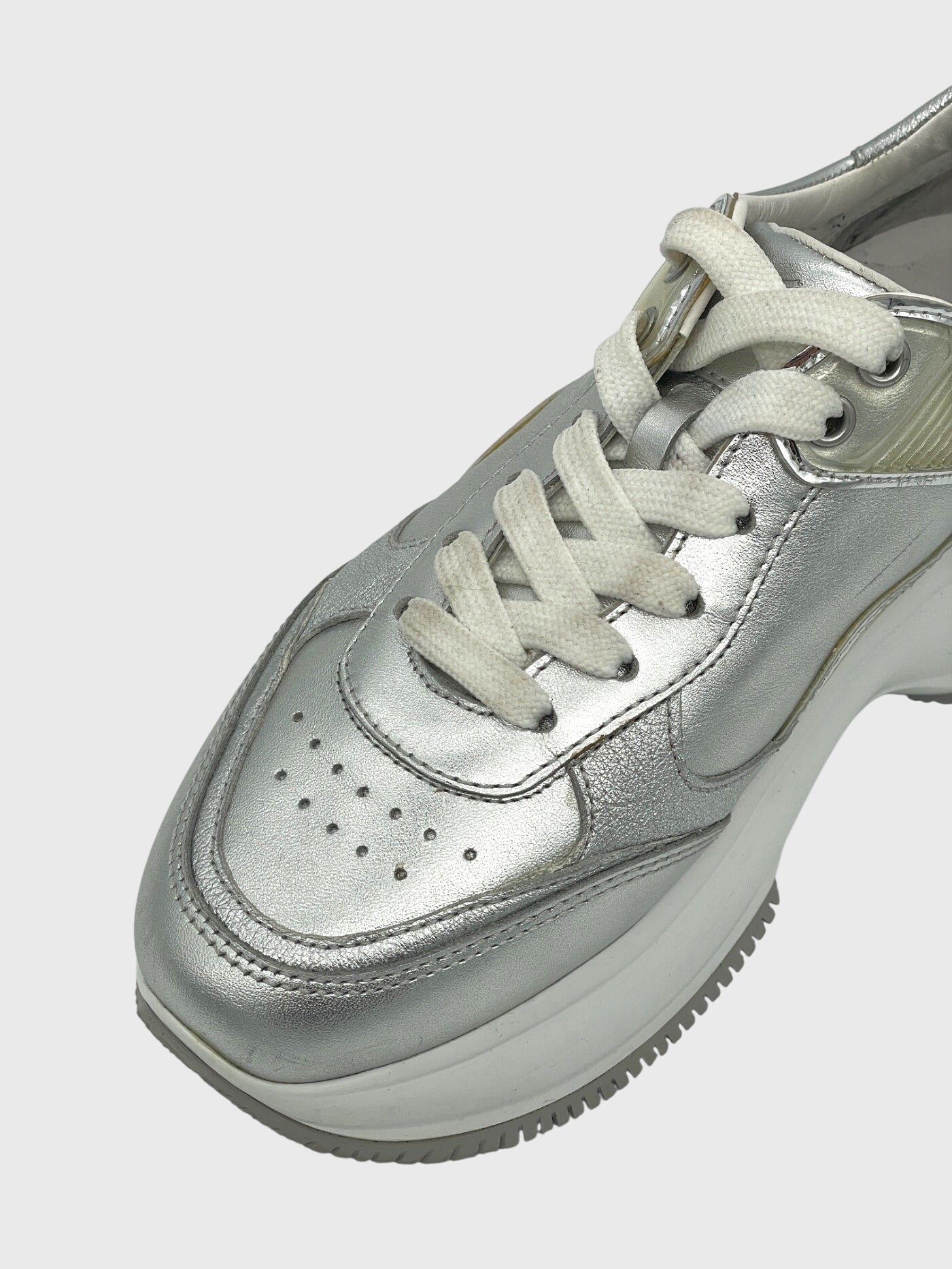 Hogan Maxi I Active Platform Sneaker EU 38 Metallic - Image 7