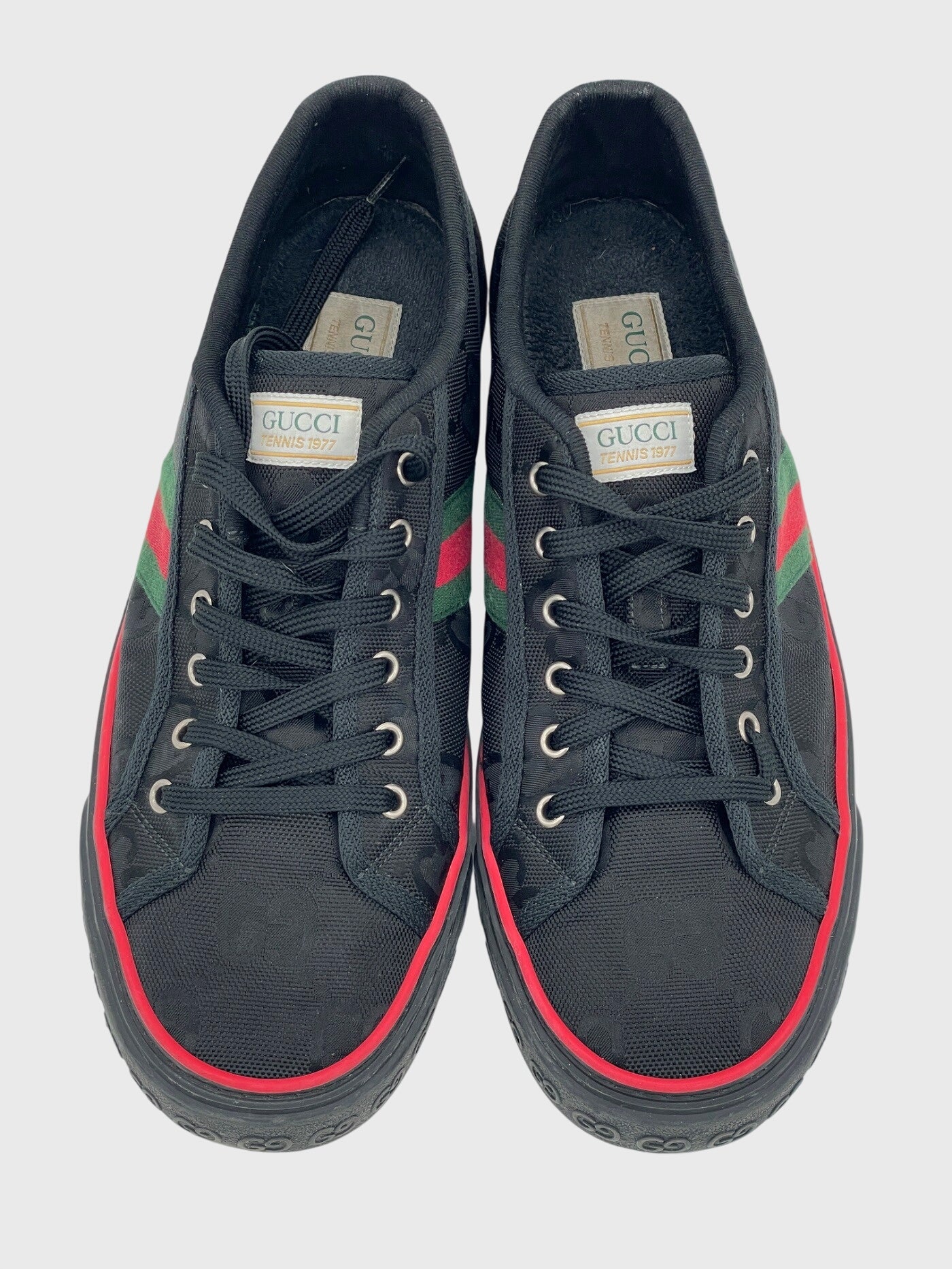 Gucci Tennis 1977 Low Top Sneaker EU 45 Schwarz