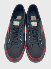 Gucci Tennis 1977 Low Top Sneaker EU 45 Schwarz