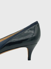 L.K.Bennet Suede Kitten Heel EU 41 Blau