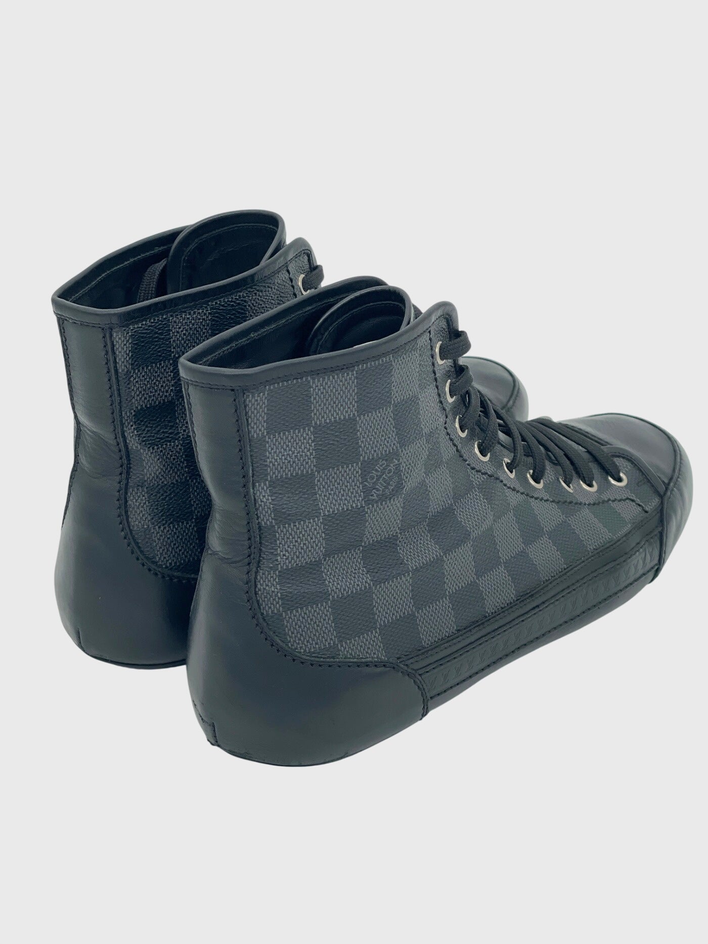 Louis Vuitton Damier Graphite High Top Sneaker EU 43.5 Schwarz