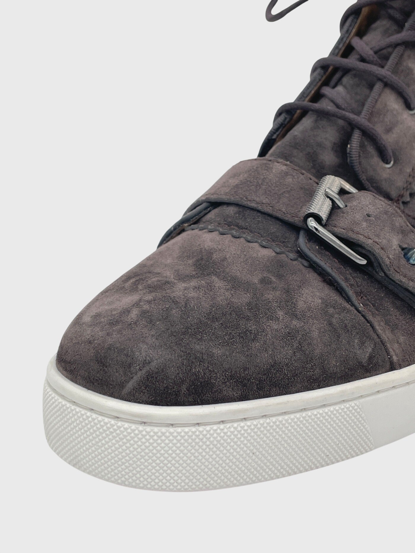 Christian Louboutin Nono Strap High Top Sneaker EU 43 Braun - Image 7
