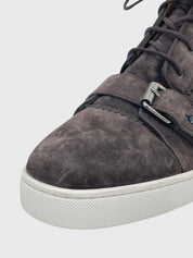 Christian Louboutin Nono Strap High Top Sneaker EU 43 Braun - Image 7