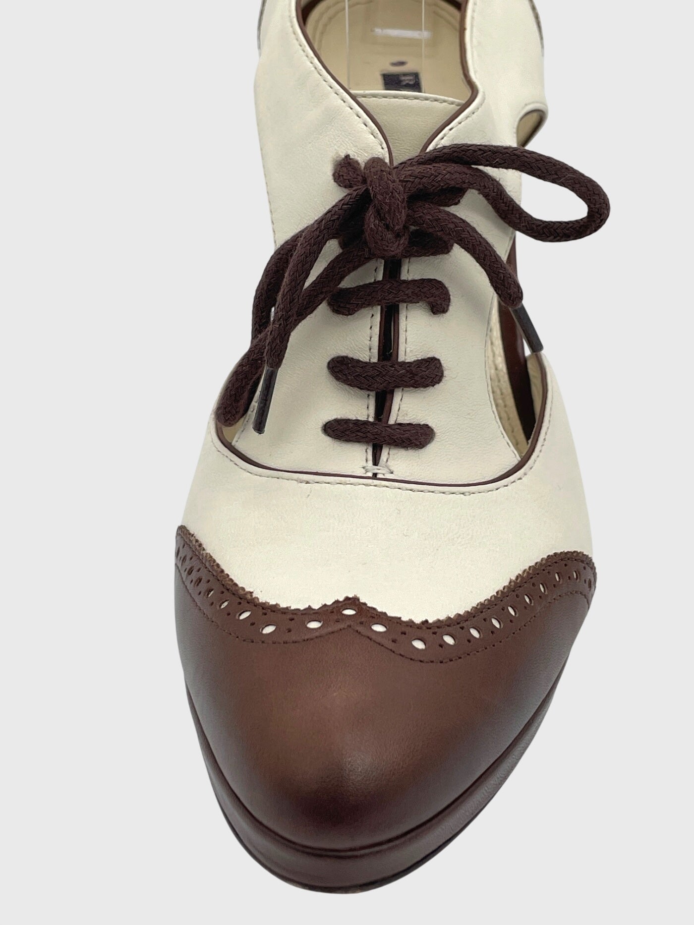 Ralph Lauren Collection Brogue Lace-Up Pump EU 39 Mehrfarbig - Image 6