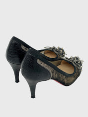 Christian Louboutin Candy Spike Pump EU 37 Schwarz