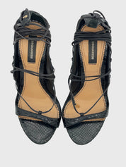 Dsquared2 Shoes Riri Riemchensandale EU 39 Schwarz