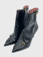 Bally Pointed Toe Ankle Boot EU 40 Schwarz