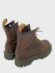 Dr. Martens 1460 crazy horse Combat Stiefel EU 38 Braun