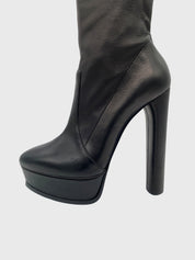 Casadei Flora Overknee Stiefel EU 41 Schwarz