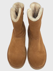 UGG Classic Short Dual Zip II Ankle Boot EU 41 Braun