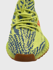Adidas Yeezy 350 V2 Semi Frozen Yellow Low Top Sneaker EU 38 Grün - Image 7