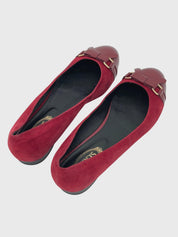 Tod's Gommini Ballerina EU 38 Rot
