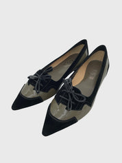 Tod's Pointed-Toe Flat Ballerina EU 37 Mehrfarbig