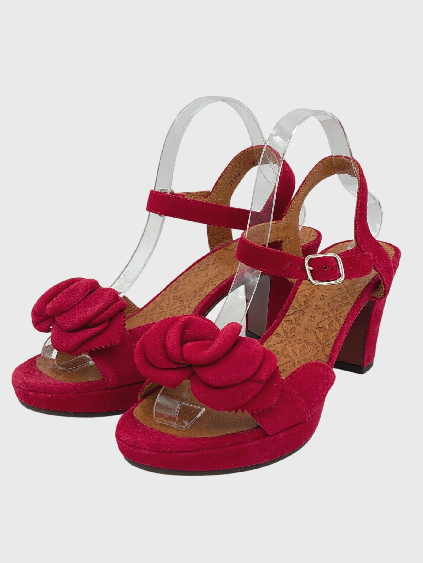 Chie Mihara Blossom Sandale mit Absatz EU 38.5 Rot