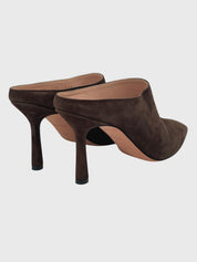 Bally Suede Mule Pump EU 39.5 Braun - Image 4
