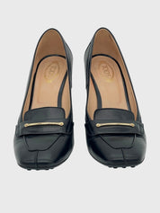 Tod's Leder Pump EU 38.5 Schwarz
