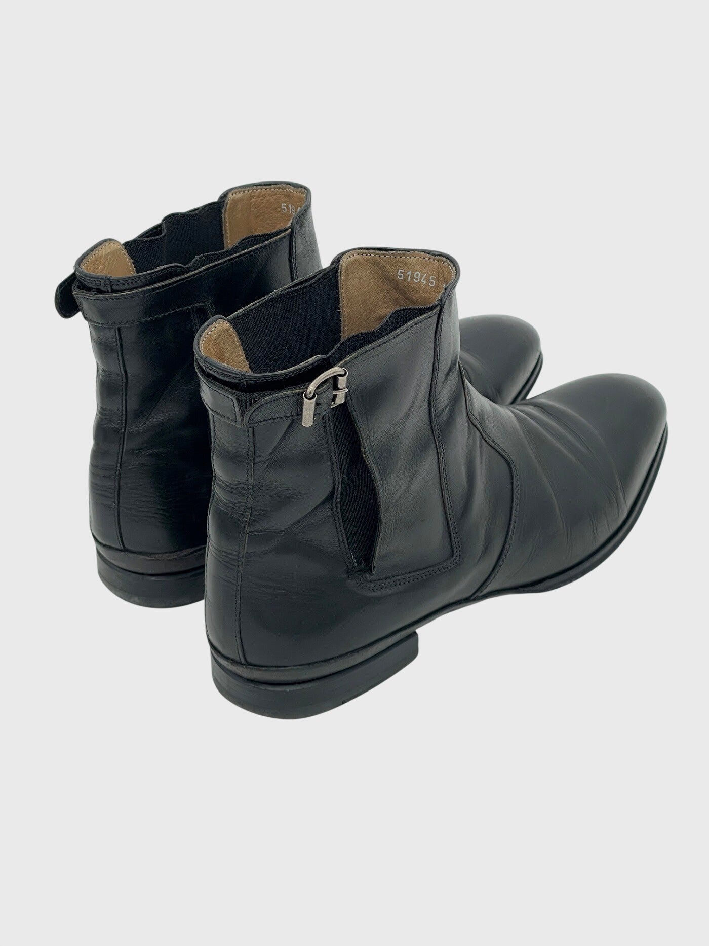 Officine Creative Side-Zip Ankle Boot EU 41.5 Schwarz