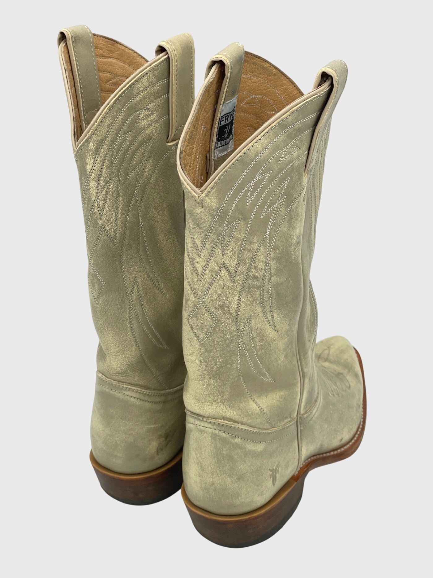Frye Billy Western Stiefel EU 36 Beige