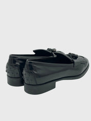 Tod's Gommino Tassel Fringe Loafer EU 41 Schwarz